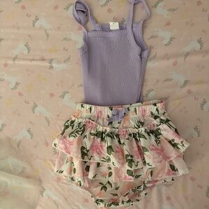 Toddler Ruffled Bloomers outfit